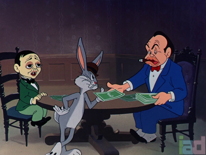 Reece's Rabbit Racketeer Rabbit (1946) - The Internet Animation Database