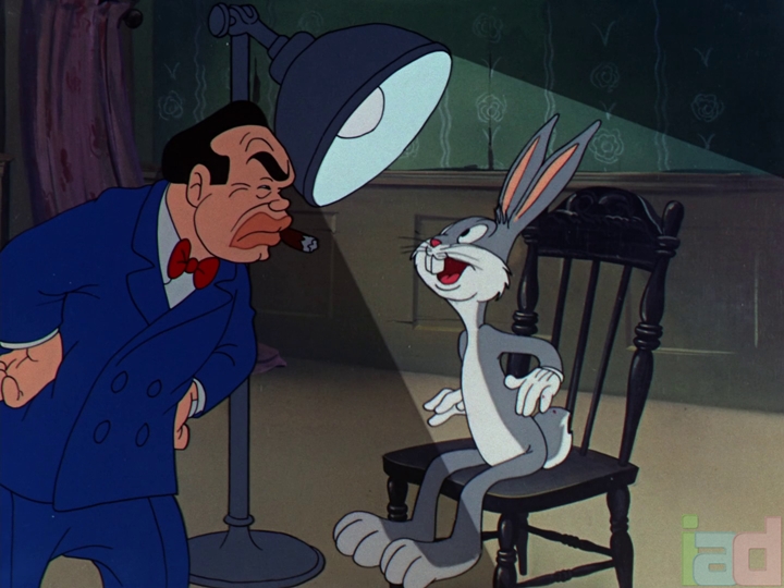 Racker Cartoon Racketeer Rabbit (1946) - The Internet Animation Database