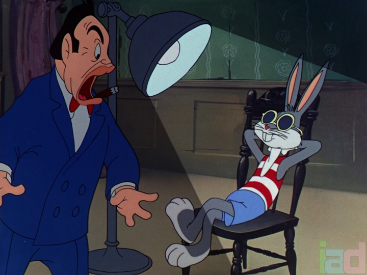 Racker Cartoon Racketeer Rabbit (1946) - The Internet Animation Database