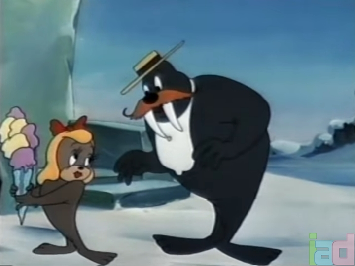 Iconic Rivals Cartoon Arctic Rivals (1954) - The Internet Animation Database