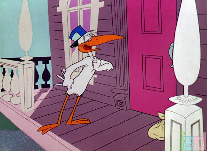 A "Stork Naked" Signed Limited Edition Cel