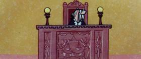 Screenshots from the 1960 Terrytoons cartoon The Misunderstood Giant
