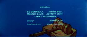 Screenshots from the 1960 Terrytoons cartoon The Misunderstood Giant