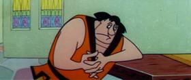 Screenshots from the 1960 Terrytoons cartoon The Misunderstood Giant