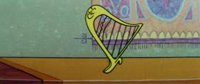 Screenshots from the 1960 Terrytoons cartoon The Misunderstood Giant
