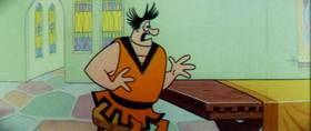 Screenshots from the 1960 Terrytoons cartoon The Misunderstood Giant