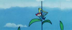 Screenshots from the 1960 Terrytoons cartoon The Misunderstood Giant