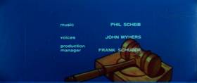 Screenshots from the 1960 Terrytoons cartoon The Misunderstood Giant