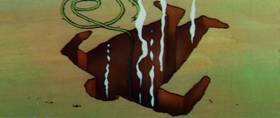 Screenshots from the 1960 Terrytoons cartoon The Misunderstood Giant
