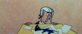 Screenshots from the 1960 Terrytoons cartoon The Misunderstood Giant