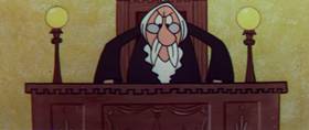 Screenshots from the 1960 Terrytoons cartoon The Misunderstood Giant