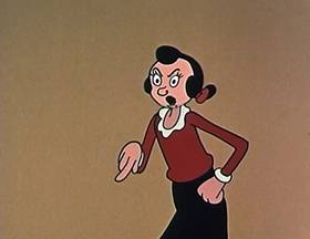 Screenshots from the 1960 King Features Productions cartoon Voo-Do To You Too