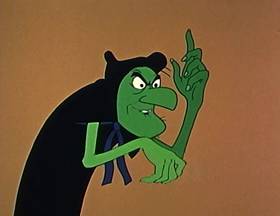 Screenshots from the 1960 King Features Productions cartoon Voo-Do To You Too