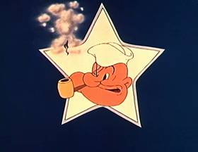 Screenshots from the 1960 King Features Productions cartoon Voo-Do To You Too