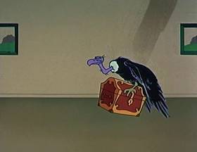 Screenshots from the 1960 King Features Productions cartoon Voo-Do To You Too