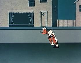 Screenshots from the 1960 King Features Productions cartoon Voo-Do To You Too