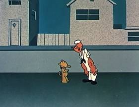 Screenshots from the 1960 King Features Productions cartoon Voo-Do To You Too