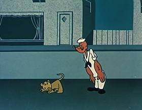 Screenshots from the 1960 King Features Productions cartoon Voo-Do To You Too