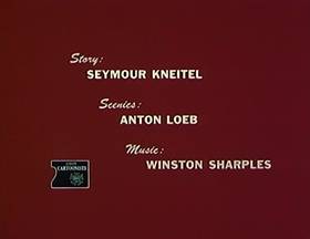 Screenshots from the 1960 King Features Productions cartoon Voo-Do To You Too