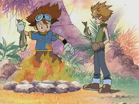 The Blue Wolf! Garurumon (1999) - The Internet Animation Database