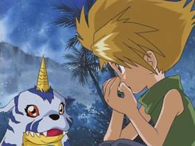 The Blue Wolf! Garurumon (1999) - The Internet Animation Database