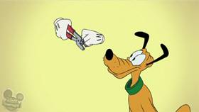 Screenshots from the 2000 Disney Television Animation cartoon Pluto