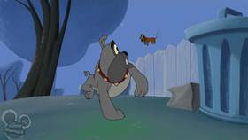 Screenshots from the 2000 Disney Television Animation cartoon Pluto