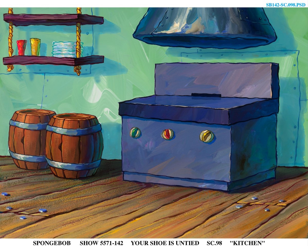 spongebob shoes untied