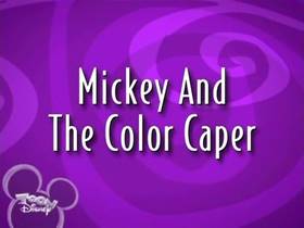 Mickey and the Color Caper (2002) - The Internet Animation Database