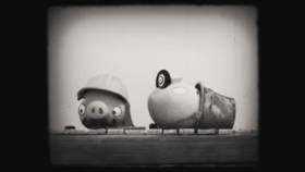 Screenshots from the 2015 Rovio Entertainment cartoon All Geared Up