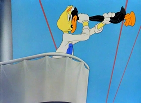 Screenshots from the 1942 Warner Bros. cartoon Conrad the Sailor
