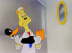 Screenshots from the 1942 Warner Bros. cartoon Conrad the Sailor