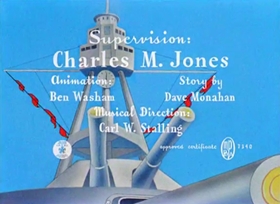 Screenshots from the 1942 Warner Bros. cartoon Conrad the Sailor