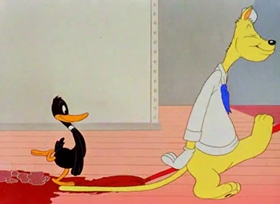 Screenshots from the 1942 Warner Bros. cartoon Conrad the Sailor