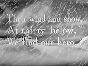 Screenshots from the 1942 Warner Bros. cartoon Daffy