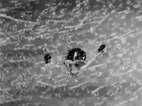 Screenshots from the 1942 Warner Bros. cartoon Daffy