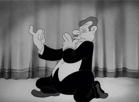 Screenshots from the 1942 Warner Bros. cartoon Hobby Horse-Laffs