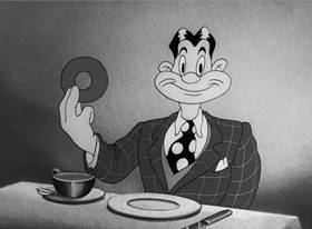 Screenshots from the 1942 Warner Bros. cartoon Hobby Horse-Laffs