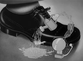 Screenshots from the 1942 Warner Bros. cartoon Hobby Horse-Laffs