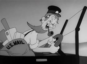 Screenshots from the 1942 Warner Bros. cartoon Hobby Horse-Laffs