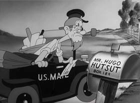 Screenshots from the 1942 Warner Bros. cartoon Hobby Horse-Laffs