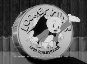 Screenshots from the 1942 Warner Bros. cartoon Hobby Horse-Laffs