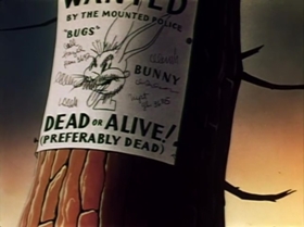 Screenshots from the 1942 Warner Bros. cartoon Fresh Hare
