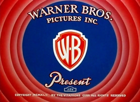 Screenshots from the 1942 Warner Bros. cartoon My Favorite Duck