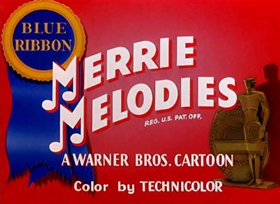 Screenshots from the 1942 Warner Bros. cartoon My Favorite Duck