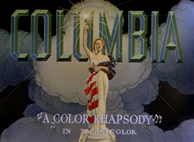 Screenshots from the 1942 Columbia cartoon A Hollywood Detour