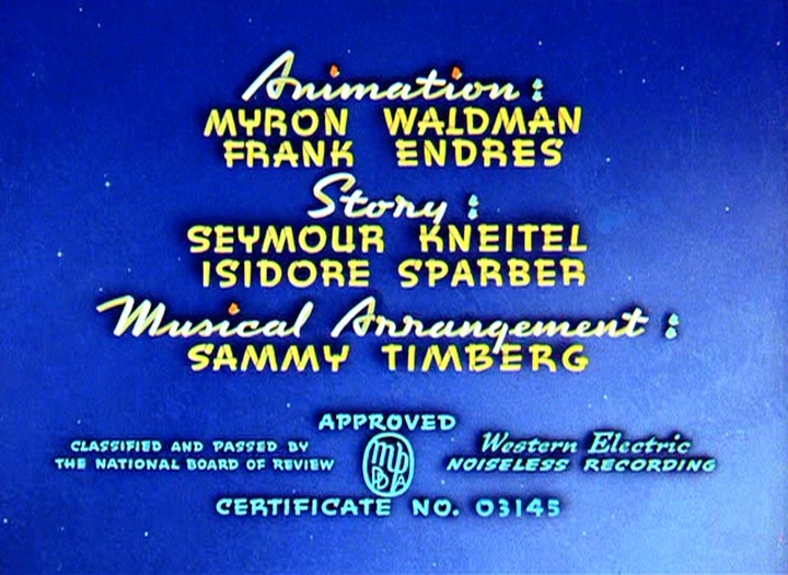 Billion Dollar Limited (1942) The Animation