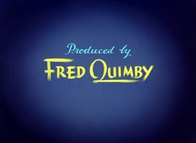 Screenshots from the 1942 MGM cartoon Fraidy Cat