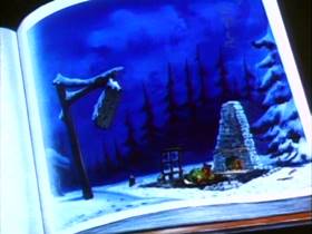 Screenshots from the 1942 MGM cartoon The Bear and the Beavers