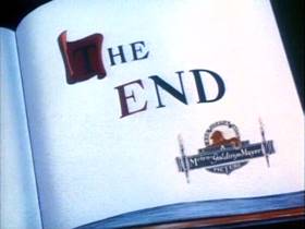 Screenshots from the 1942 MGM cartoon The Bear and the Beavers